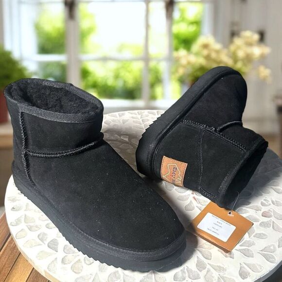 EMU Ridge Sophie Mini Winter Snow Suede Shearling Ankle Boot Size 7 NWT - Picture 11 of 11